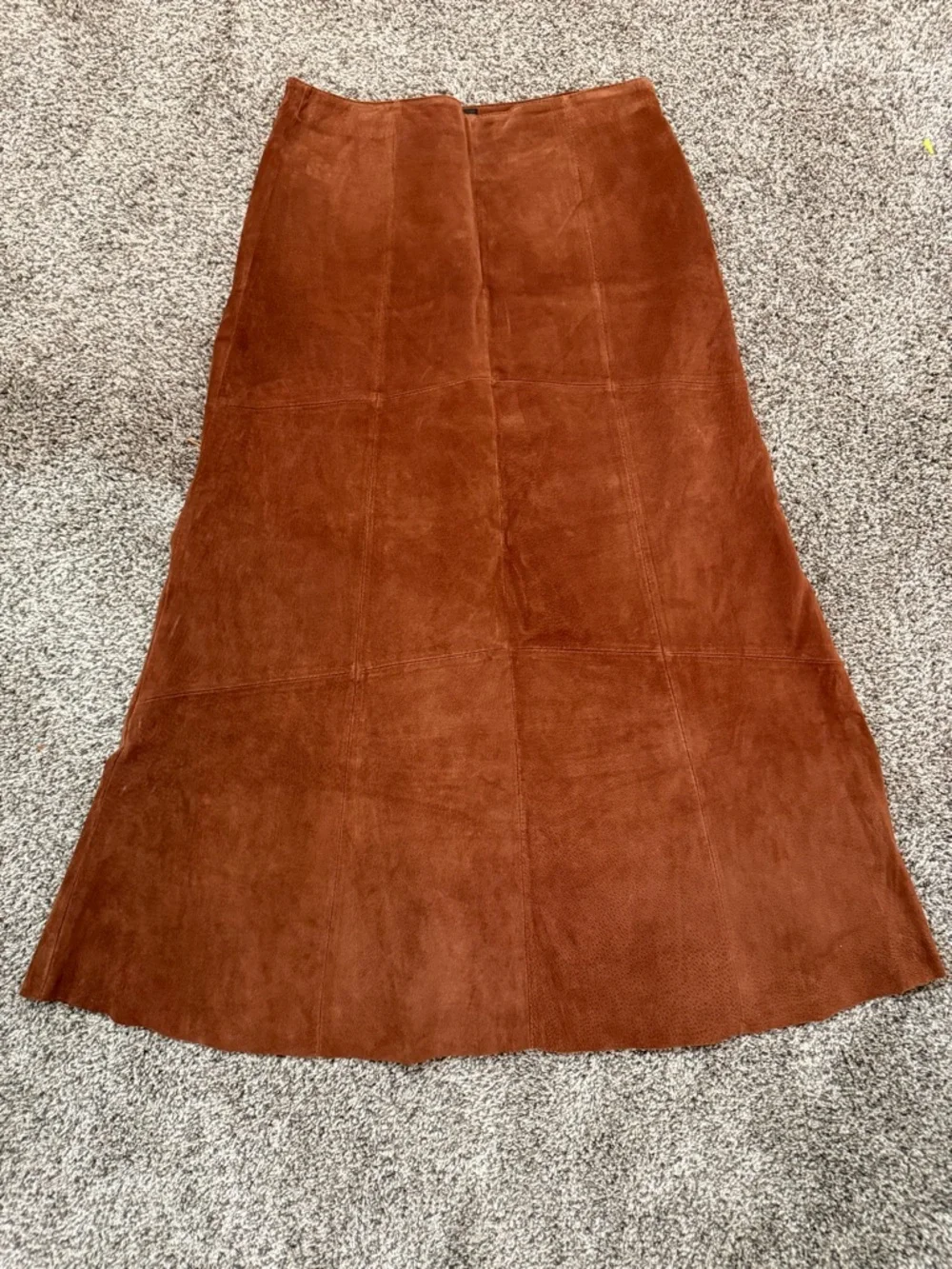 Montanaco women's suede leather skirt, size small